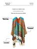 Ethnic Style Knitted Shawl Pullover Cape - Women's Warm Travel Cloak