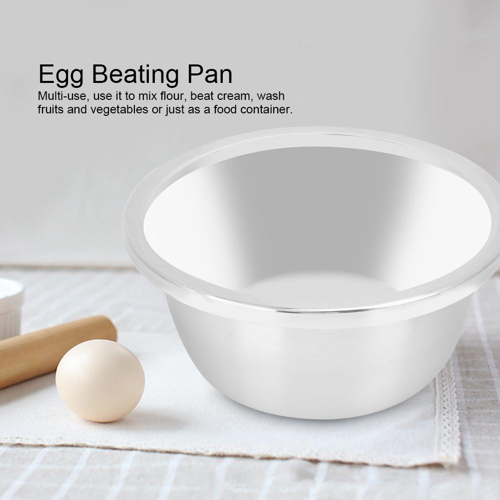 Multifunction Mixing Bowl Serving Cooking Egg Beating Container Salad Bowl for Home Barbecue