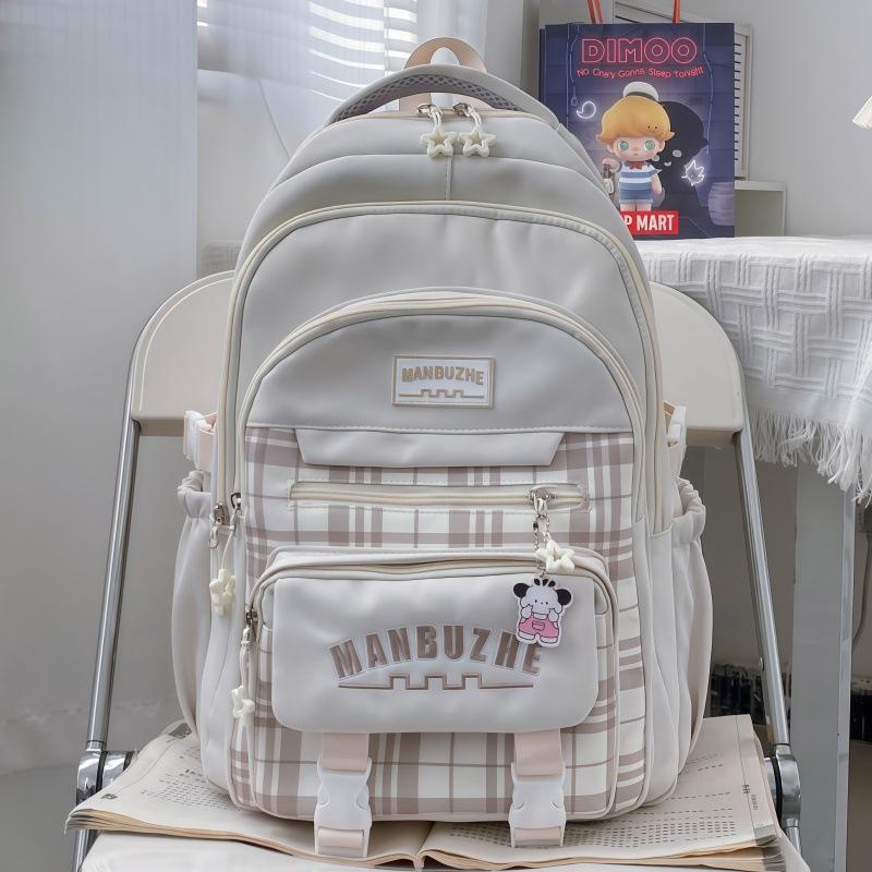Schultasche Schultasche weiblich Ins Mori vielseitig Klasse 1-1 Mittelschule Oberschule Schüler große Kapazität hoher Wert Gewichtsreduzierung Rucksack