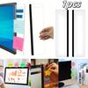 1pc Sleek Monitor Memo Board Clip Screen Memo Board Enhance Decor With Durable Note Holder For Home Office Computer Decoration