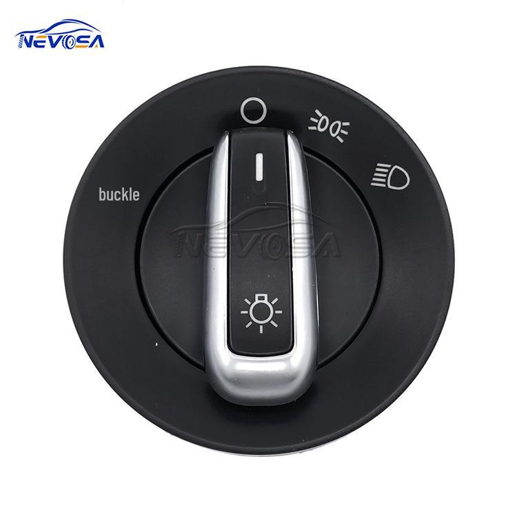 5C6941531A Headlight Control Switch with Front Fog Light for 1st Gen Volkswagen NEVOSA