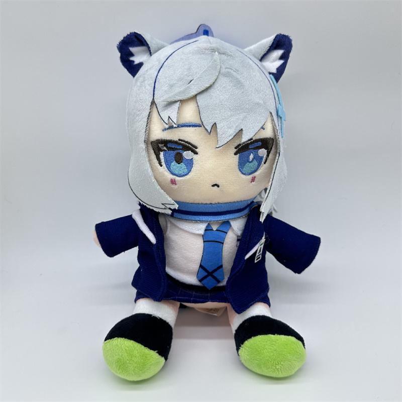 Blue Archive Plush Toy Sunaokami Shiroko Takanashi Hoshino Game Stuffed Doll Cartoon Soft Figurine Gift for Kids Fans Birthday