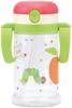Skater Baby Straw Mug with Foldable Handle and Shoulder The Very Hungry Suitable for Ages 1 and Strap, 2-Way Type, 370ml, Caterpillar, Up, KSHW2N-A