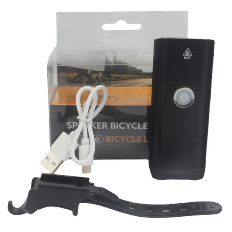USB Rechargeable Aluminum Alloy Bicycle Headlight
