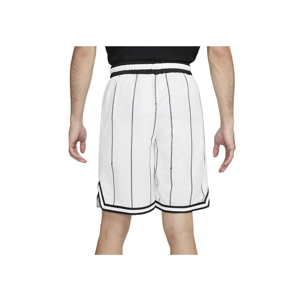 Nike Dri-FIT DNA Solid Stripe Drawstring Logo Print Loose Casual Comfortable Basketball Shorts Men shorts Mountain-White DQ6088-121
