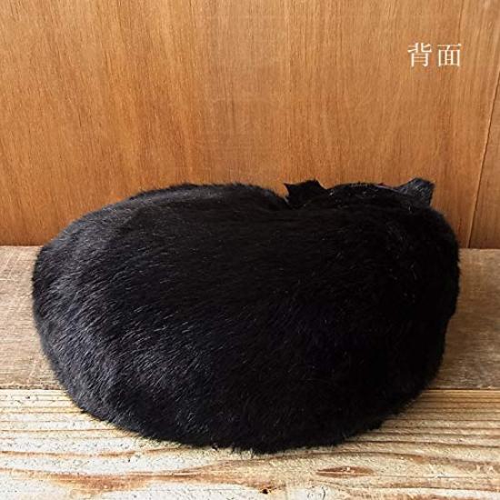 Ninian and Kino Perfect Pet Black Cat Plush Toy Cat Realistic Miscellaneous Goods Animals Healing Moving Present Gift Celebration Cute Cat Plush Toy