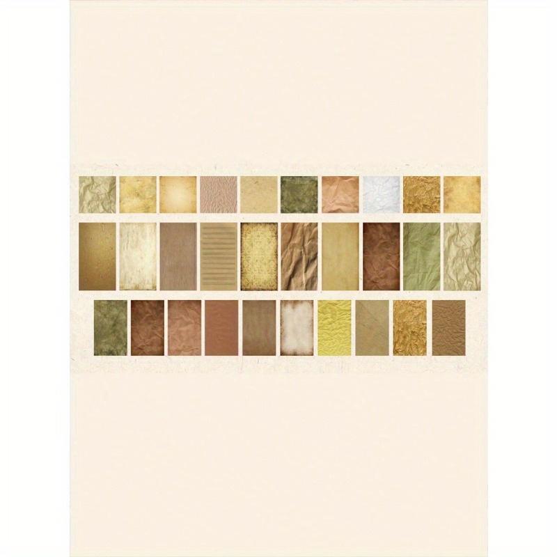 60pcs Mixed Pattern Decorative Craft Paper Back To School