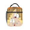 MOOMINS Fallen Leaves Insulated Lunch Bag Thermal Bag Reusable,Meal Container  High Capacity Lunch Box Tote Bento Pouch