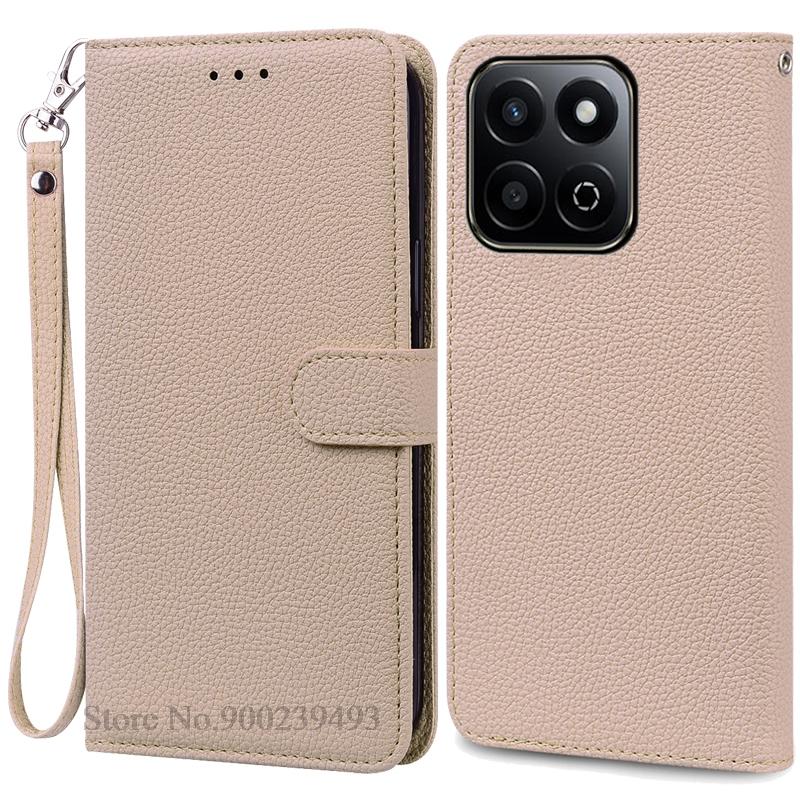 For Honor X7C Case Leather Flip Wallet Cover For Honor X7C Case Phone Covers For Honor X7 C Silicone Cover Coque Fundas Etui