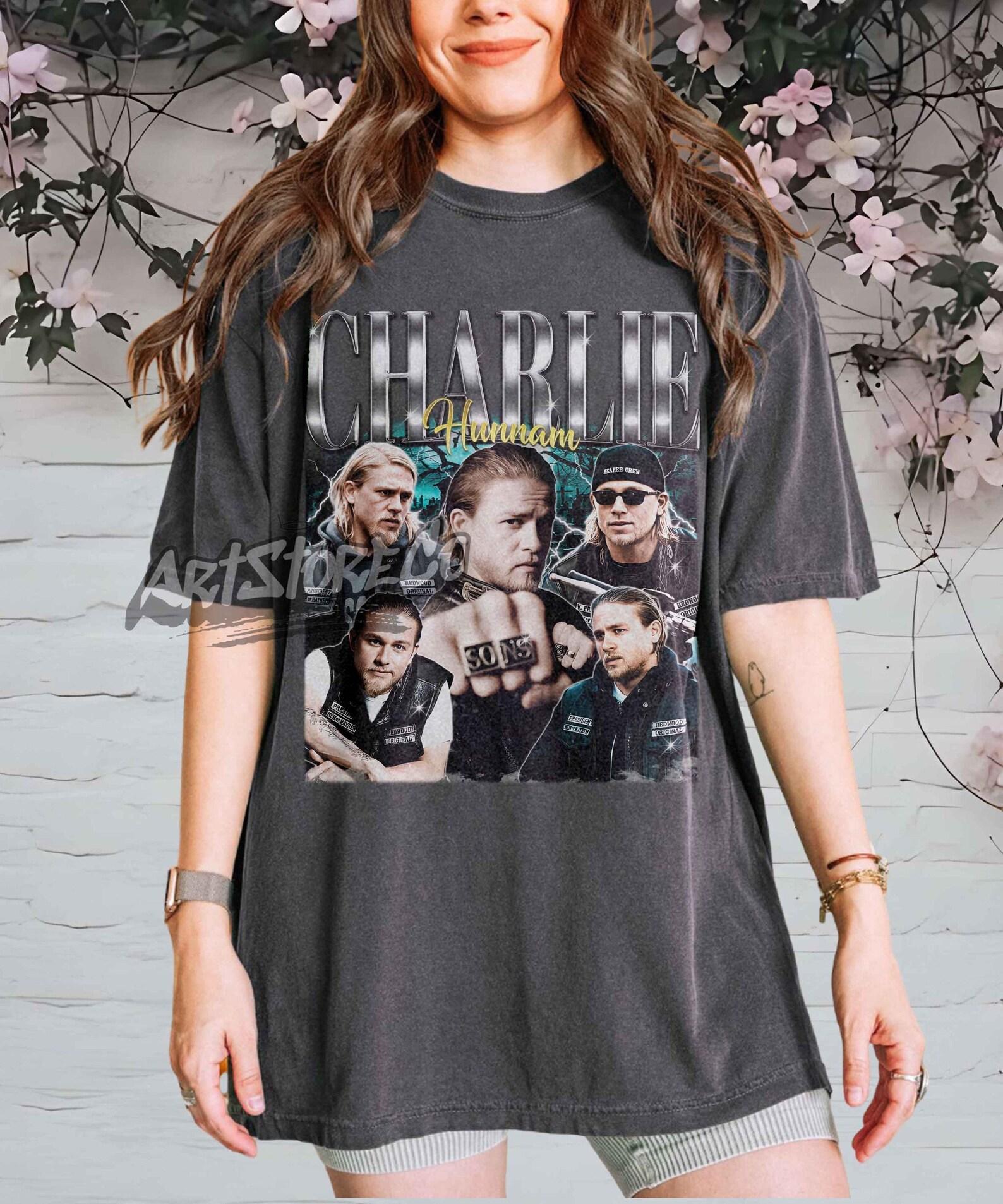 Charlie Hunnam Vintage Graphic Tee Shirt S