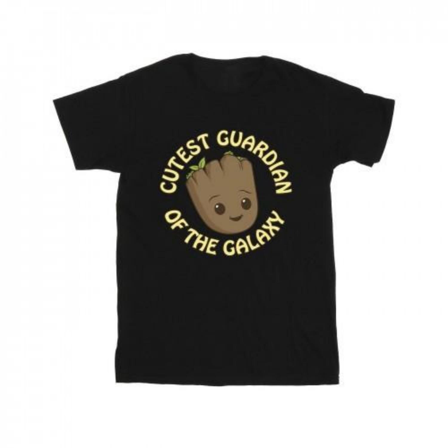 Marvel Boys I Am Groot Cutest Guardian T-Shirt S чёрный