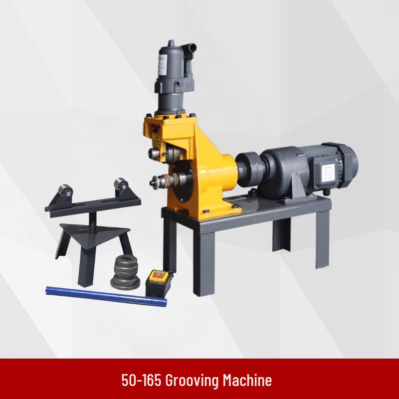 Rongyu 380V Electric Hydraulic Pipe Groover and Cutter