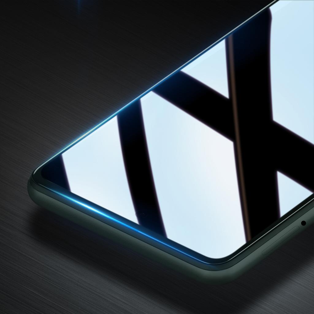 Realme C31 Case-Compatible 9D Tempered Glass Screen Protector with Black Frame - Dux Ducis 9H Full Coverage