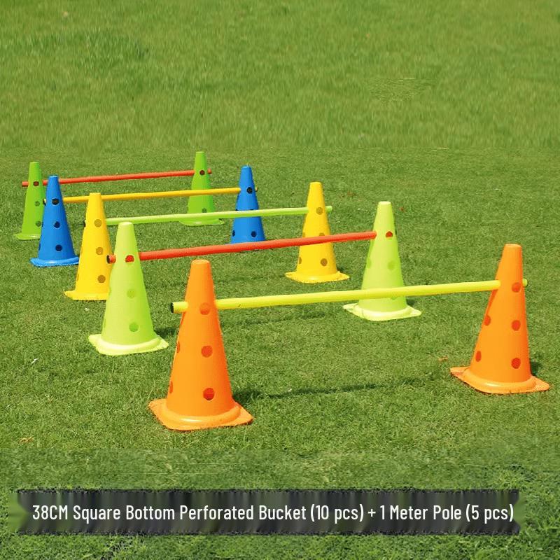 Agility Training Cones & Poles Set