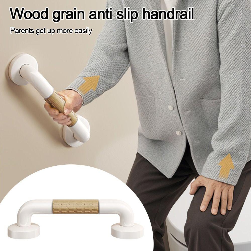 30/40cm Shower Tub Grab Handle with Luminous Reinforced Grip Shower Handle Non-slip Safety Support Anti-fall Safety Handrail