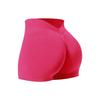 Pantaloncini da Yoga Senza Cuciture a Vita a V da Donna - Controllo Pancia, Asciugatura Rapida, Costolati, Sollevamento Glutei Pantaloni Fitness