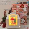 One Two Bubu Cute Luminous Glass Christmas Crystal Ball Night Light Gift for Girls & Best Friends