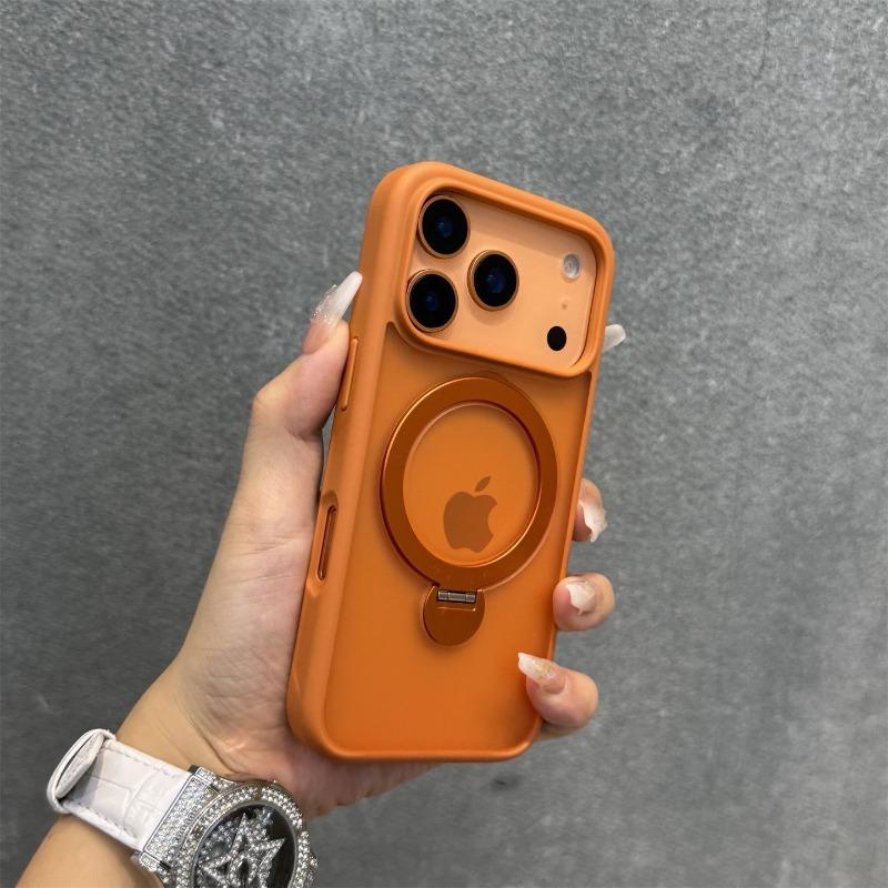 Magnetic Ring Bracket Camera Protection Case For iPhone 17 Air 16 15 14 Plus 13 12 11 Pro Max For Magsafe Wireless Charge Cover