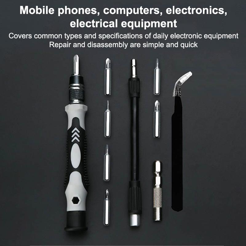 115-In-1 Mini Precision Screwdriver Set For Car Computer Pc Mobile Phone And Device Repair Insulated Hand Home Tools
