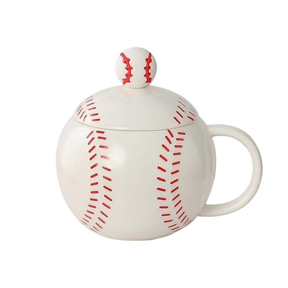 Creative Baseball Cup 420ml Ceramic Mug Water Cup Tea Cup  Gift for Baseball Lover