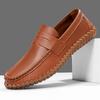 Men's Shoes Casual Formal Loafers Moccasins Italian Breathable Slip On Male Boat Shoes