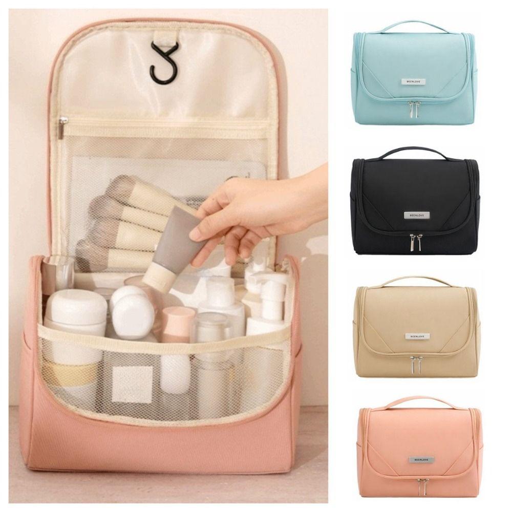 Multi-pocket Cosmetic Storage Bag Large Capacity Toiletry Bag Fashion Makeup Bag  Organizer Case