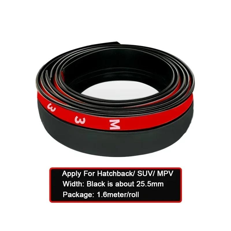 Universal Car Roof Trunk Cover Edge Dustproof Waterproof Seal Strip Car Rubber Sealing Strip Sun-Resistant Durable Amagi