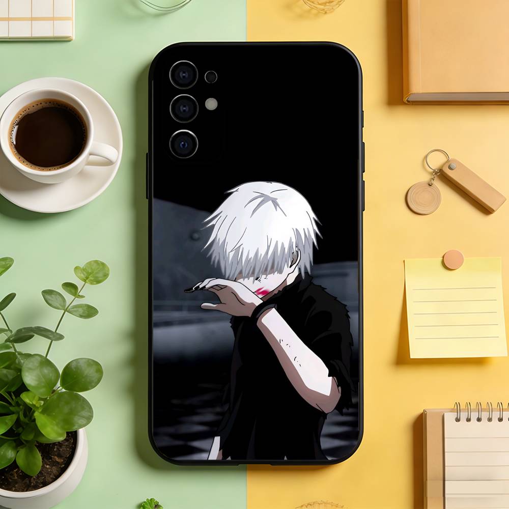 Tokyo Ghoul Ken Kaneki  Phone Case Black Silicone Soft For Samsung S25,S24,S21,S22,S23,S30,Ultra,S20,Plus,Fe,Lite