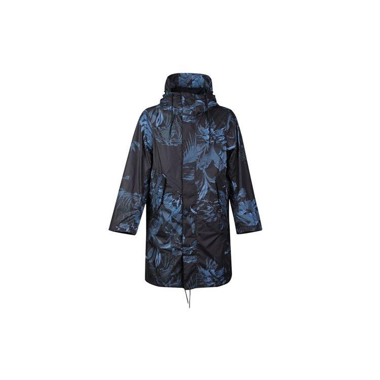 Nike Jacken Herren Blau Schwarz Mit Kapuze Moderat Sonstige AR1599-010