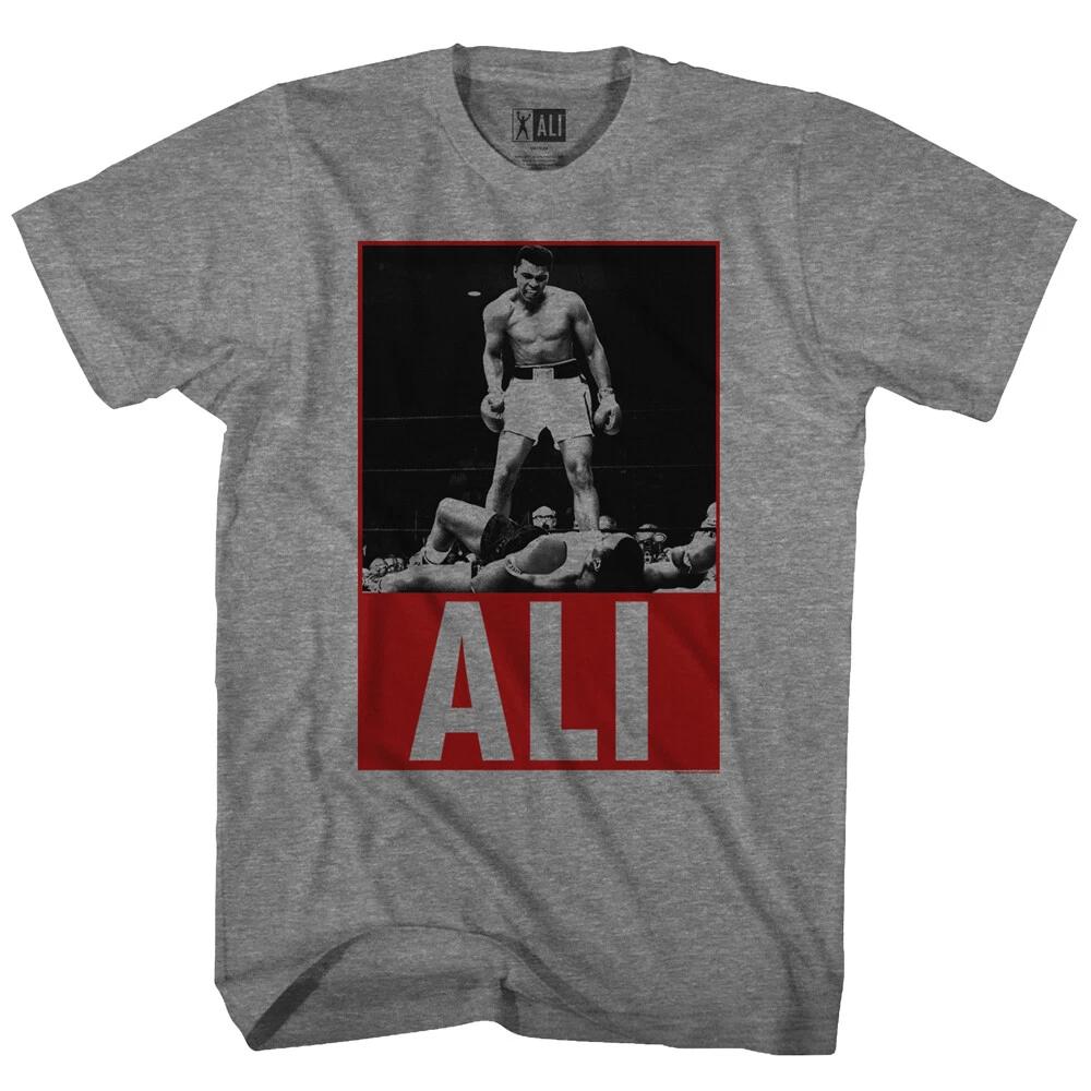 Muhammad Ali Telling Liston To Get Up 1st Round Knockout Men s T Shirt S
