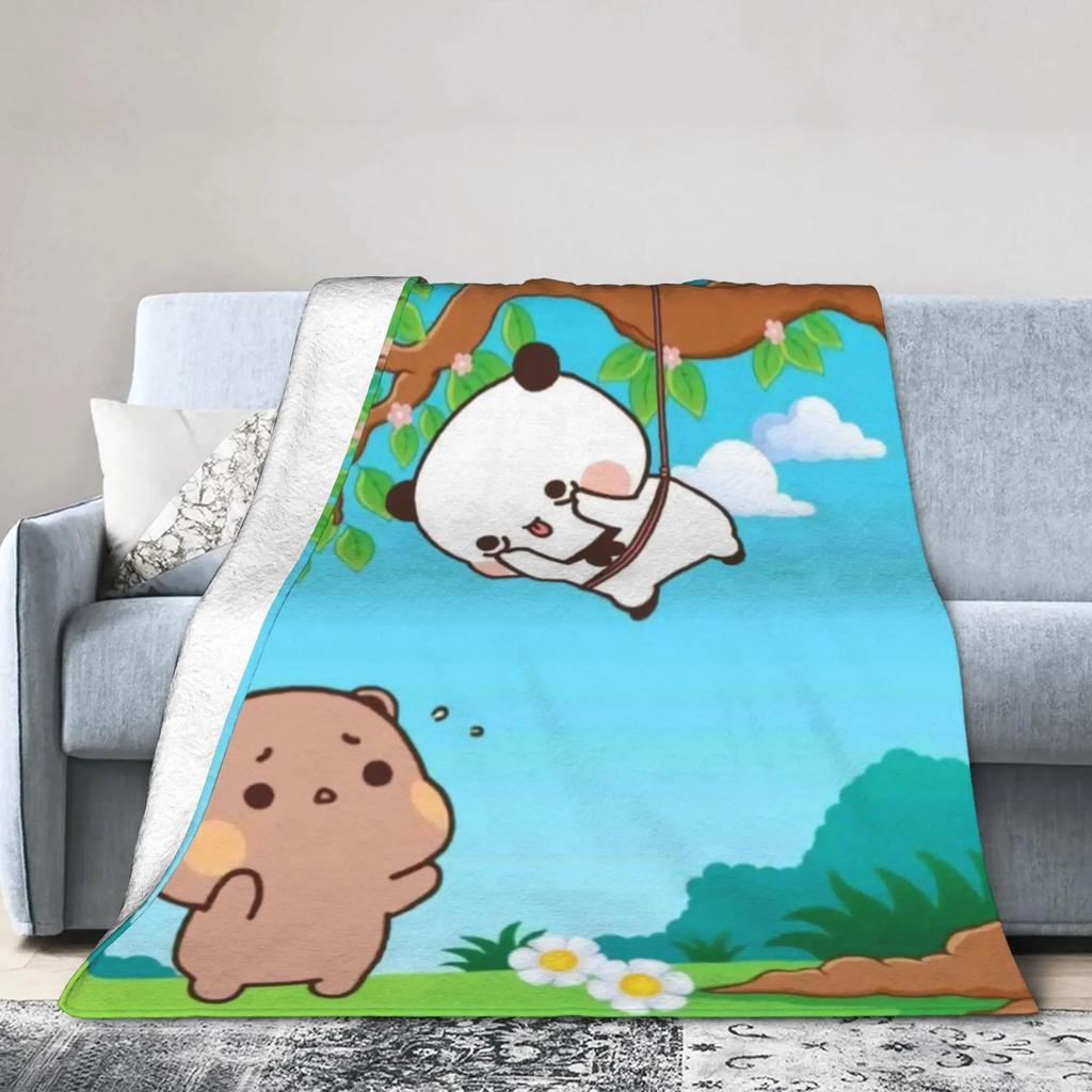 Bubu Dudu HighQuality Soft Warm Throw Blanket for Kids Winter Fluffy Bedspread for Couch Chair Sofa or Bed