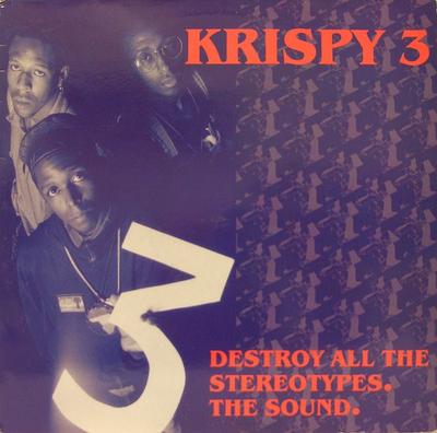 12inch Record KRISPY 3 - Destroy All The Stereotypes K3002 K3 Records 1991 UK Rap & Hip-Hop/R&B Used