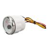 52mm Voltmeter Gauge 18V?32V White Dial Face Silver Bezel Universal Electrical Pointer Voltage