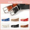 Style Womens Leather Belt With Metal Pin Closure For Casual And Office Wear