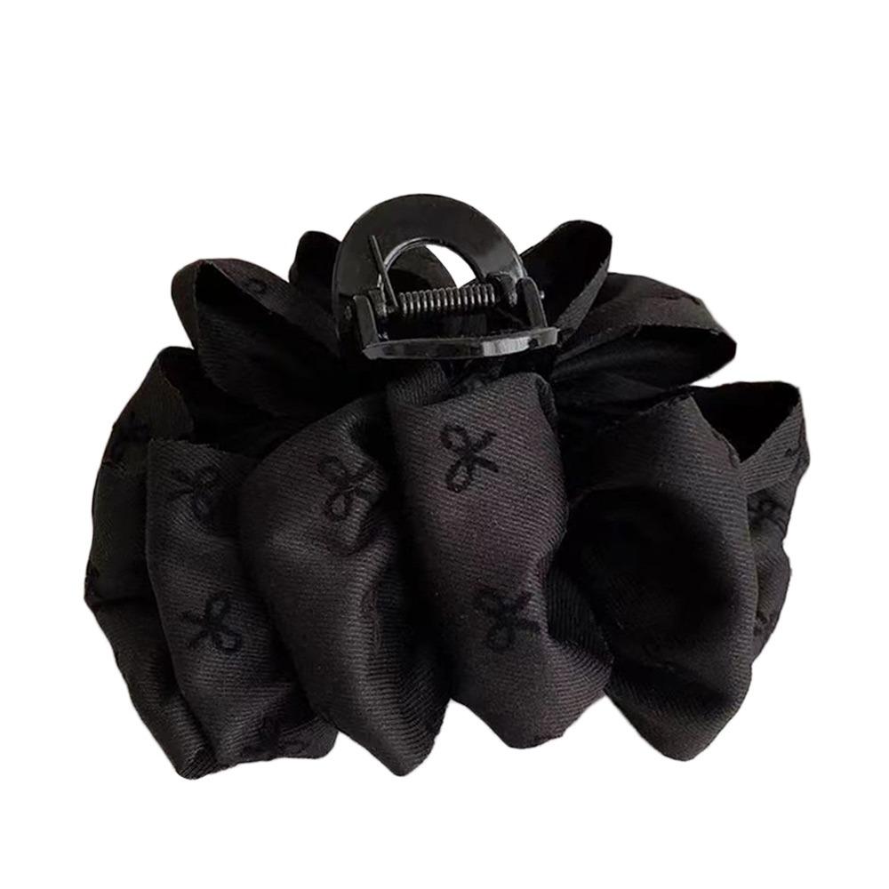 Double-sided Hair Claw Bowknot Shark Clip Fashion Bow Hairgrips for Women Girls