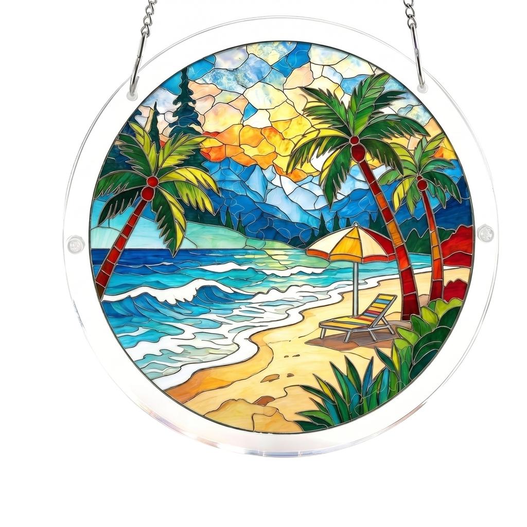 Acrylic Puzzle Can Be Hung Doors, Gardens, Indoor And Outdoor Decoration.