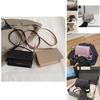 Fashionable Shiny Small Bag For Women Trendy 2024 Summer Pu Crossbody Handbag