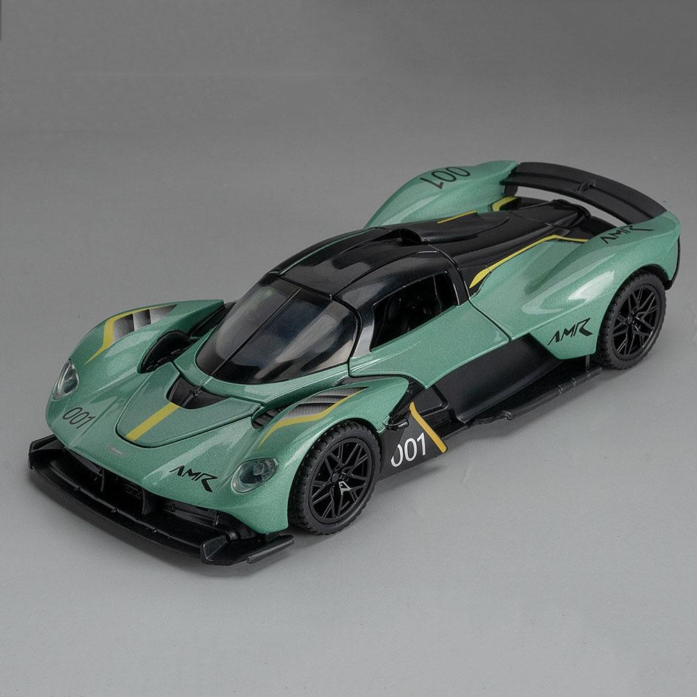 1:32 Alloy Valkyrie Vulcan Toys Models Cars Wheel Pull Back Miniature Car with Light Music Supercar for Boys Collection Gifts