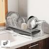 Brangdy Stal nierdzewna 304 Suszarka do naczyń na blat