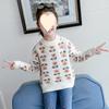 Boys Girls Knit Sweater Single Top / 2Pcs Set Soft Knitted Fabric Warm Children Casual Outfit For Daily Wear