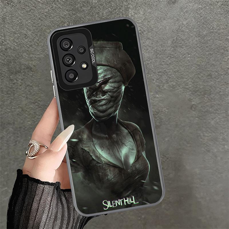 Silent Hill Horror Theme Soft Phone Case for Samsung A17 A16 A15 A14 A13 A57 A56 A55 A54 A53 A37 A36 A35 A34 A33 A26 A25 A24 A23