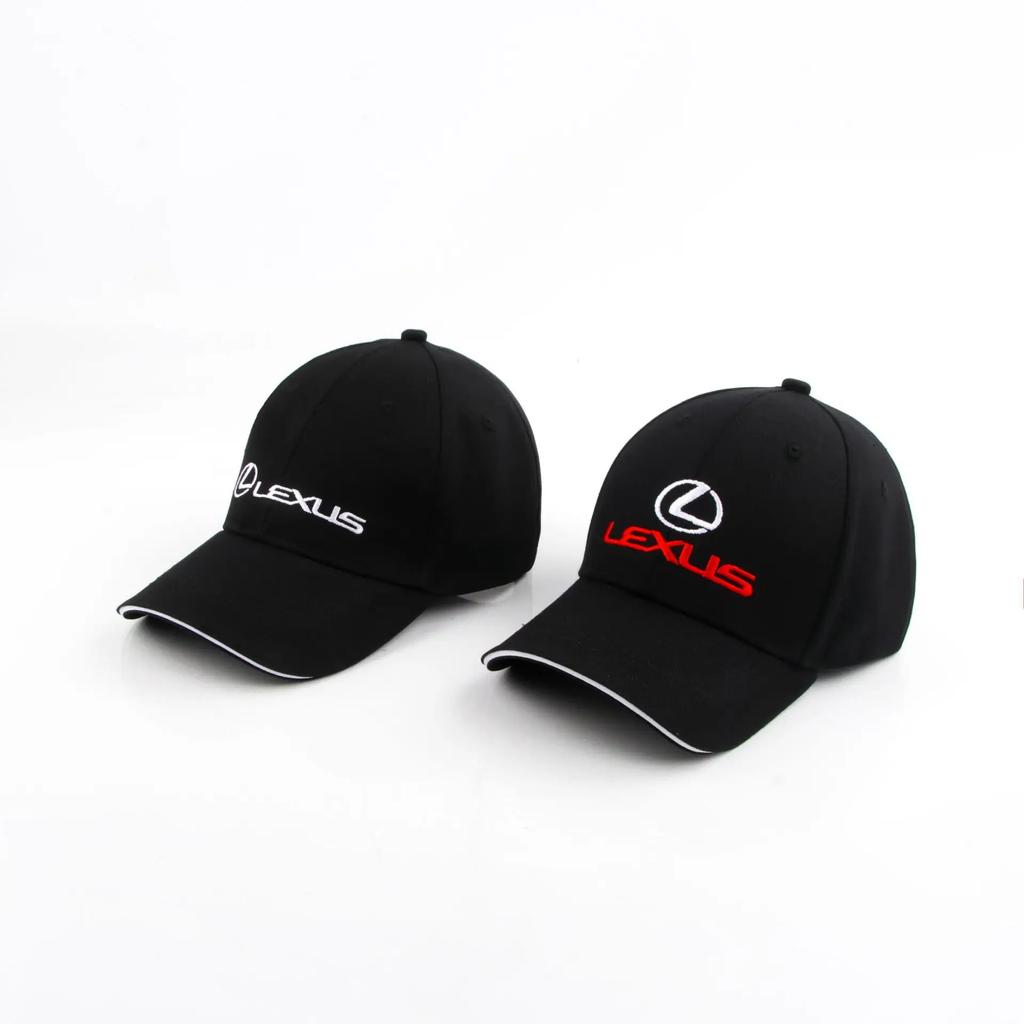 For Lexus Fsport RX330 IS250 Ct200h Fashion Embroidery Baseball Hat Car Trucker Outdoor Sport Running Adjustable Baseball Cap