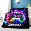 Game Controller Customize Your Name Blanket Used For Chair Office Sofa Bed Camping Soft And Warm Giving Friends And Relatives Birthday Graduation Gift