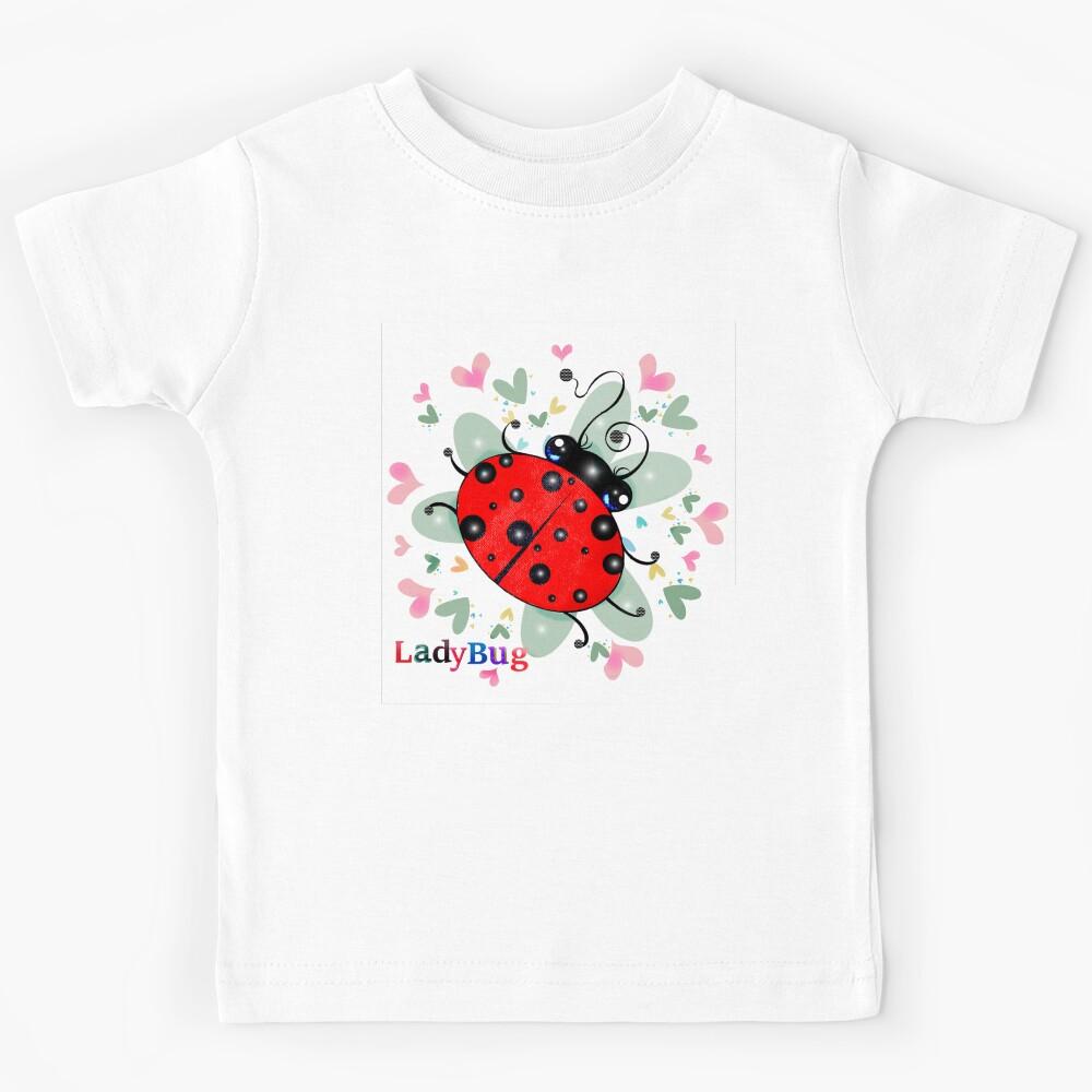 Beautiful Ladybug Kids T-Shirt 170