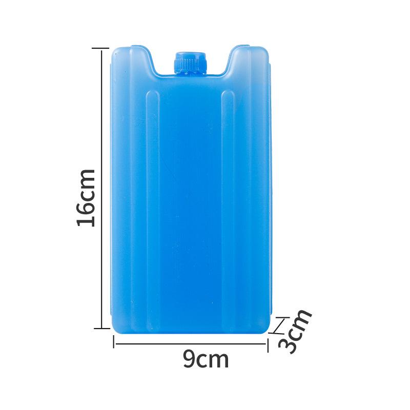 Reusable Ice Pack: Blue Ice Crystal Box for Cooling and Preservation