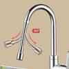 Cap pulverizator universal din oțel inoxidabil cu rotație 1080° pentru chiuveta de bucătărie, robinet extensibil, perlator, robinet, duză anti-stropire