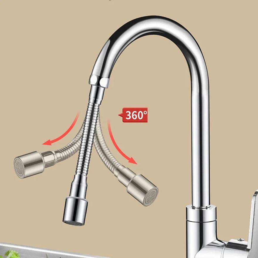 Cap pulverizator universal din oțel inoxidabil cu rotație 1080° pentru chiuveta de bucătărie, robinet extensibil, perlator, robinet, duză anti-stropire