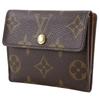 LOUIS VUITTON Ludlow Coin Purse M61927 Brown Monogram canvas unisex Used