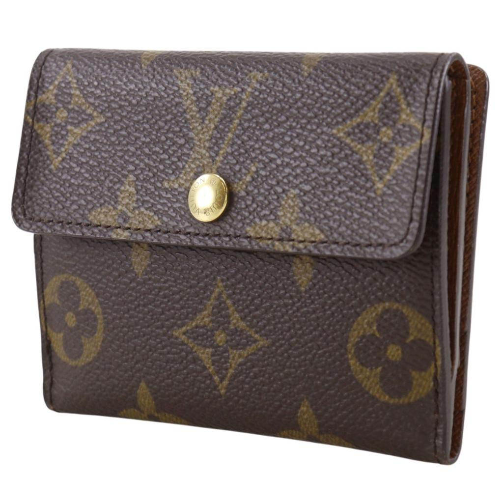 LOUIS VUITTON Ludlow Coin Purse M61927 Brown Monogram canvas unisex Used