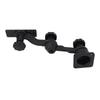 Plotter   Arm Mount, 11.4 Inch Horizontal Fish Finder Bracket with 6.25 x 2 Inch Panel, Aluminum   Arm Bracket for Fish Finder for Chart Plott